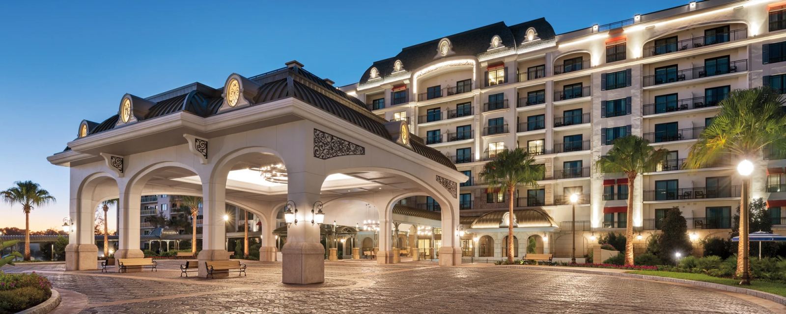 Entrada do Disney's Riviera Resort